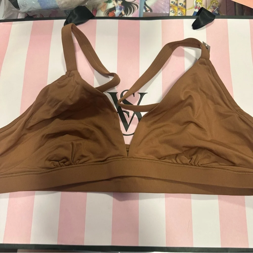 Victoria’s Secret PINK Powder Puff Cotton Triangle Bralette